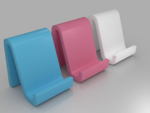 2 kinds of phone holders phone stands 3Dモデル