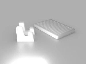 2 kinds of phone holders phone stands 3D Model