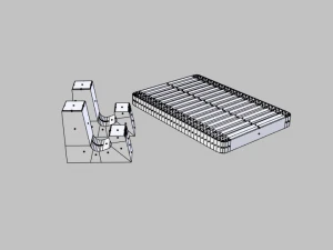 2 kinds of phone holders phone stands 3D Model