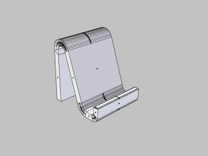 2 kinds of phone holders phone stands Model 3D