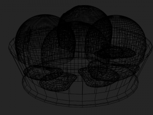 ice cream balls 3D Модель