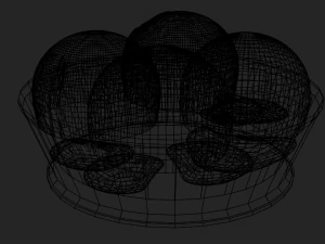ice cream balls 3D Model