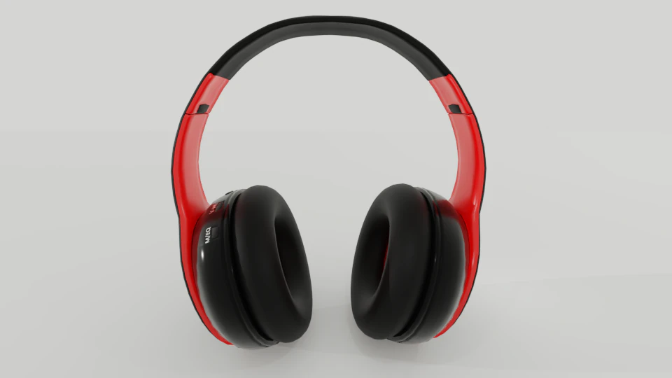 wireless headset hi fi 3D Model .c4d .max .obj .3ds .fbx .stl .blend 