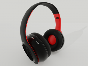 wireless headset hi fi Model 3D