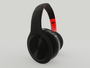 wireless headset hi fi Model 3D