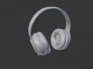 wireless headset hi fi Model 3D