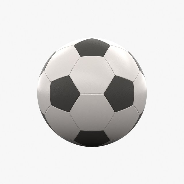 soccer ball 3D 모델 .c4d .max .obj .3ds .fbx .stl .blend 