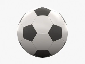 足球 3D 模型