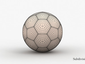 soccer ball 3D 모델