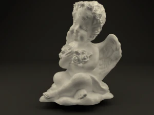 angel with roses 3D Model