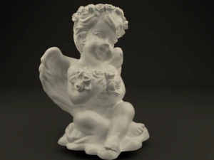 angel with roses 3D Model