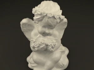 angel with roses 3D Model