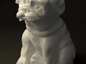 little buldog 3D Model