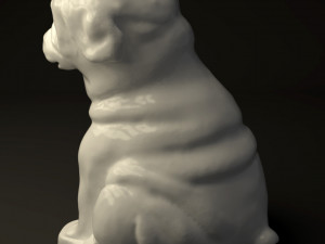 little buldog 3D Model
