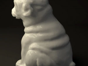 little buldog 3D Model