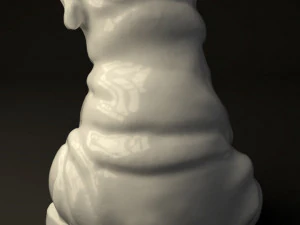 little buldog 3D Model