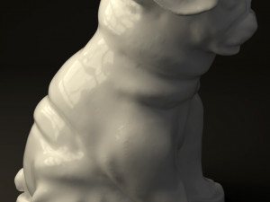 little buldog 3D Model