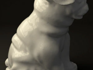 little buldog 3D Model