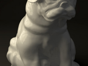 little buldog 3D Model