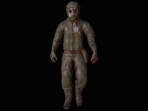 gasmask man 3D Model