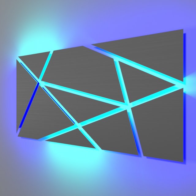 plane lighting 3D Model .c4d .max .obj .3ds .fbx .stl .blend 