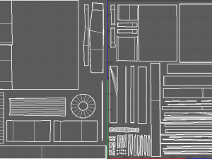 suitcase with money low-poly 3D Modell