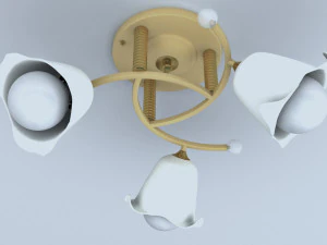 シーリングランプ 3Dモデル