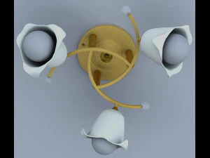 シーリングランプ 3Dモデル