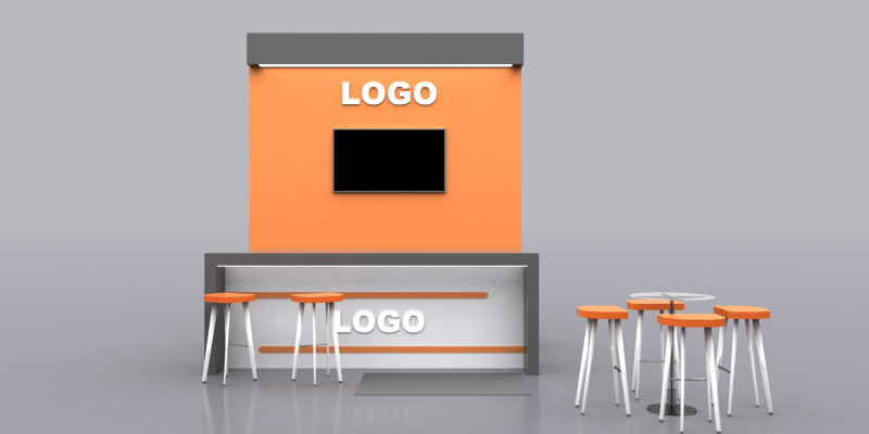 Reception Counter Design Modelo 3D .c4d .max .obj .3ds .fbx .stl .blend 
