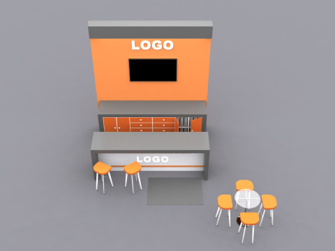 Reception Counter Design Modelo 3D