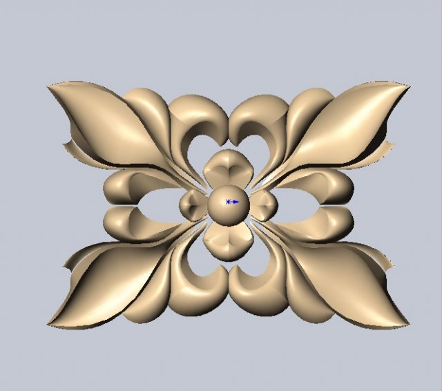 rosette Modelo 3D .c4d .max .obj .3ds .fbx .stl .blend 