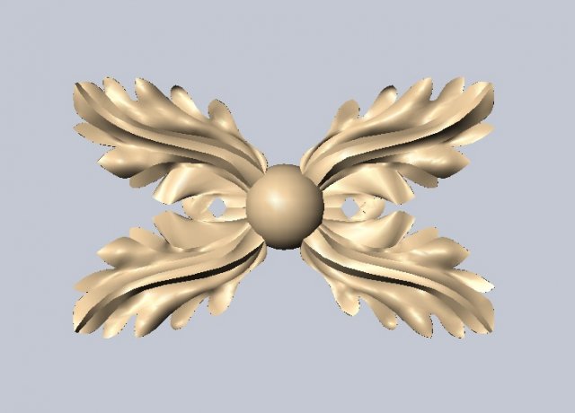 rosette Modelo 3D .c4d .max .obj .3ds .fbx .stl .blend 