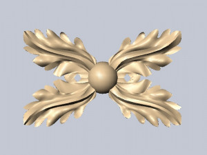 rosette 3D Model