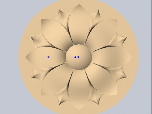 rosette 3D Model