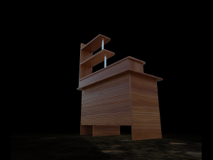 office table Modelo 3D