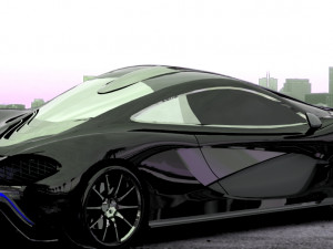 mclaren-black 3D Model