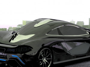 mclaren-black 3D Model