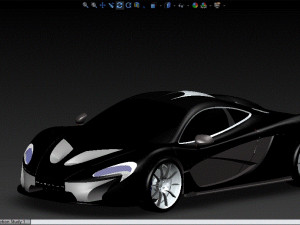 mclaren-black 3D Model