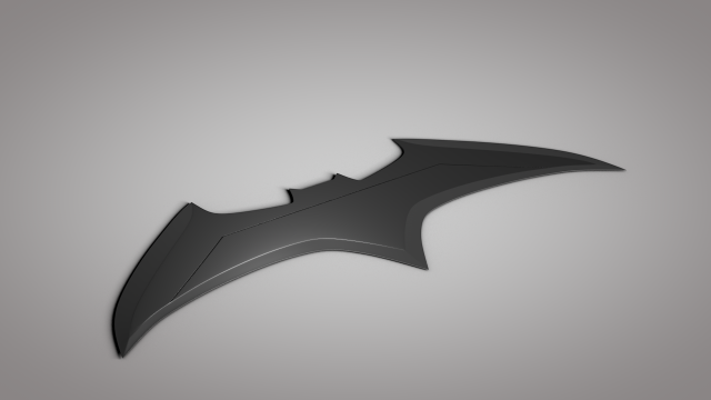batarang 3D Model in Other 3DExport