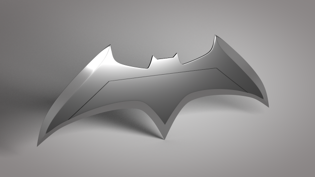batarang 3D Model .c4d .max .obj .3ds .fbx .stl .blend 