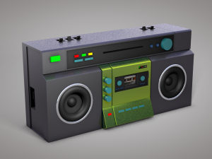 record player 3D Model