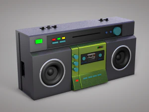 giradischi Modello 3D