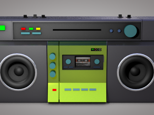 record player Modèle 3D