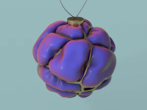 christmas balls 3D Model