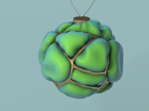 christmas balls 3D-Modell