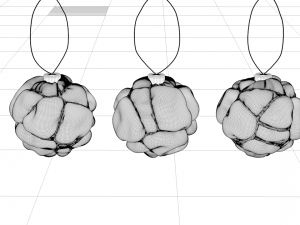 christmas balls 3D-Modell