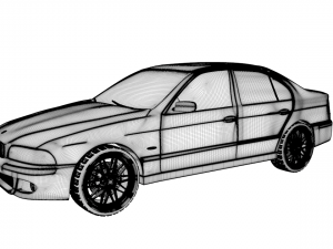 bavarian motor work iv e39 Modèle 3D