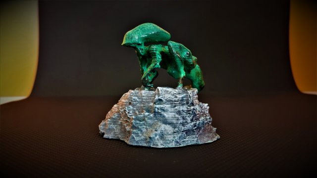 alien figure retro Model 3D .c4d .max .obj .3ds .fbx .stl .blend 