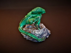 alien figure retro Model 3D