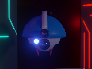 robot de rastreo Modelo 3D